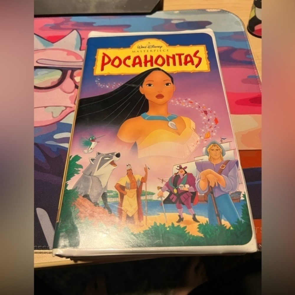 Disney Pocahontas VHS original cassette tape